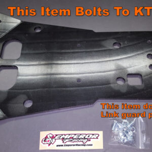 Plastic (UHMW) Performance Slip Liner WITHOUT Beaver tail link guard KTM-2187 (for Pipe Guard Skid Plate KTM-2185)