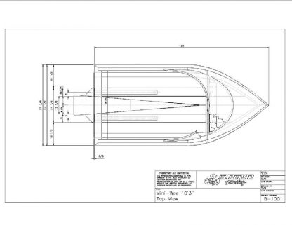 Emperor-Mini-Wee top view drawing