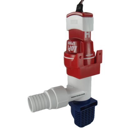 low profile automatic bilge pump upright