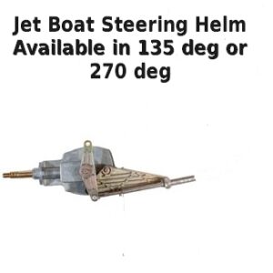 jet boat steering helm