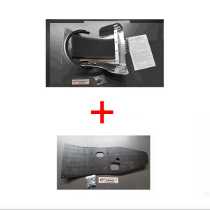 Heavy Duty Skid Plate KTM-2300 and Performance Slip Liner KTM-2301 combo