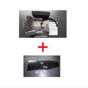 Heavy Duty Skid Plate KTM-2310 and Performance Slip Liner KTM-2311 combo